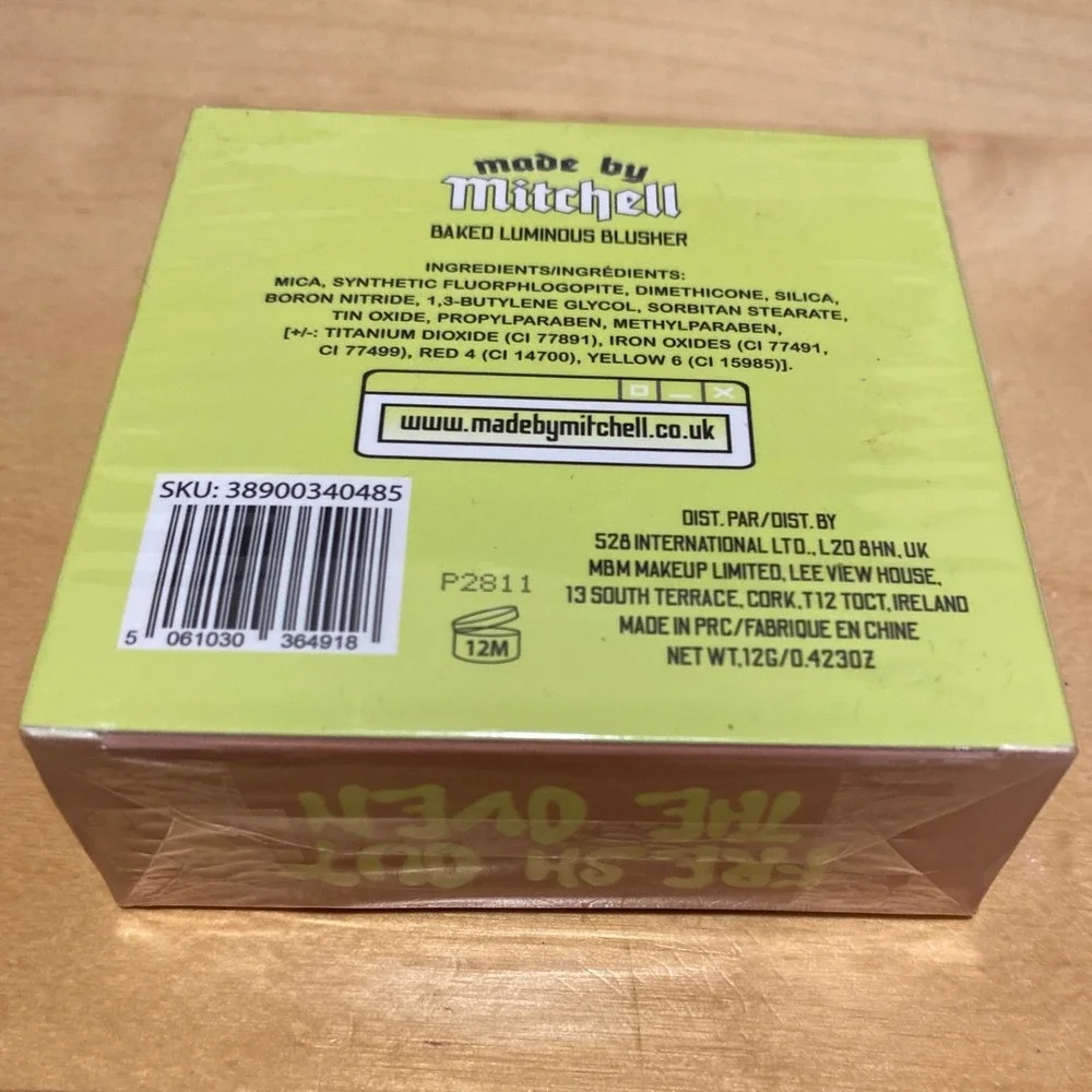 Made by Mitchell Blursh Pods Baked Luminous Blusher Fresh Out The Oven 12g NIB